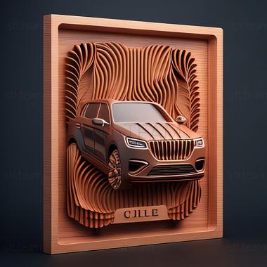 3D model Geely Xingyue L (STL)